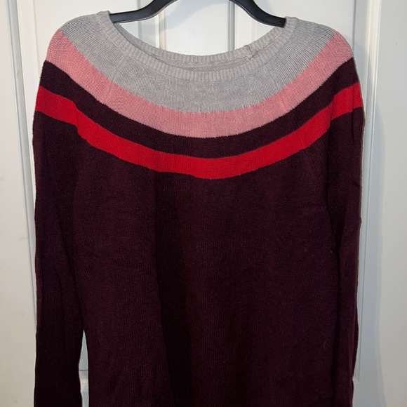 Block-stripe sweater | Le 31 | Shop Men's Crew Neck Sweaters Online